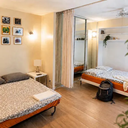 - Quiet In Le Marais, Ac And Metro Appartement Parijs